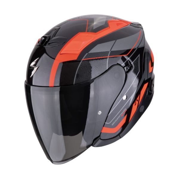 Casco Scorpion EXO-Z1 VUE Black Red