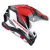 Casco Scorpion VX-22 AIR ATTIS Negro Rojo - Imagen 2