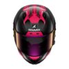 CASCO SHARK AERON CARBON SKIN Carbon Violet Blue - Imagen 3