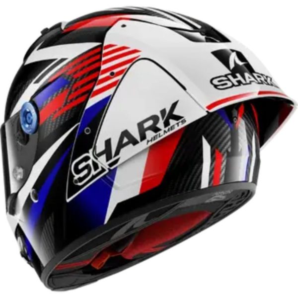 CASCO SHARK AERON-GP FIM RACING 1 FIRSTLAP Carbon Blue Red