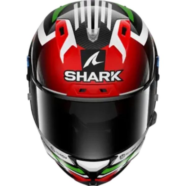 CASCO SHARK AERON-GP FIM RACING 1 FIRSTLAP Carbon Red Green