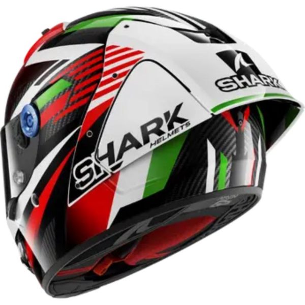 CASCO SHARK AERON-GP FIM RACING 1 FIRSTLAP Carbon Red Green