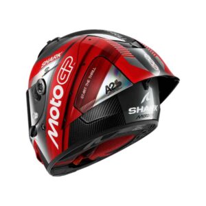 CASCO SHARK AERON-GP FIM 2 MOTOGP Carbon Red Chrom