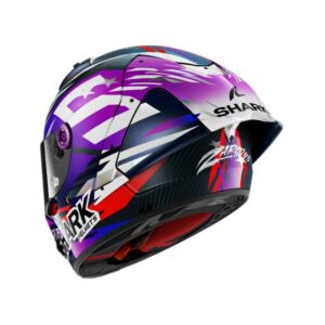 CASCO SHARK AERON-GP FIM 2 RACING #2 REPLICA ZARCO SIGNATURE 2026 Carbon Violet Chrom