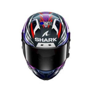CASCO SHARK AERON-GP FIM 2 RACING #2 REPLICA ZARCO SIGNATURE 2026 Carbon Violet Chrom