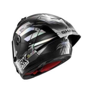 CASCO SHARK AERON-GP FIM 2 FIM RACING #2 REPLICA ZARCO WINTER TEST 2026 Carbon Anthracite Chrom