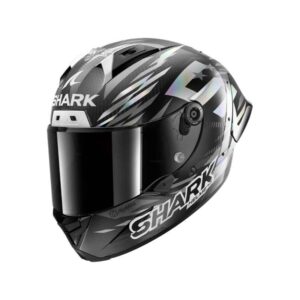 CASCO SHARK AERON-GP FIM 2 FIM RACING #2 REPLICA ZARCO WINTER TEST 2026 Carbon Anthracite Chrom