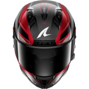 CASCO SHARK AERON MEKARIUM Carbon Red Silver