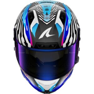 CASCO SHARK AERON SPEED-FANCY Carbon White Blue
