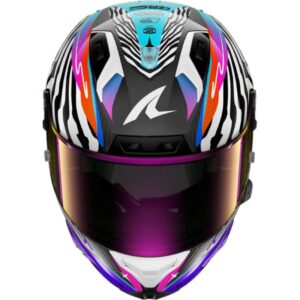 CASCO SHARK AERON SPEED-FANCY Carbon White Orange