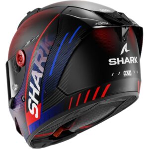 CASCO SHARK AERON SPEED-TECH Mat Carbon Blue Red