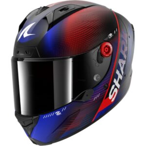 CASCO SHARK AERON SPEED-TECH Mat Carbon Blue Red