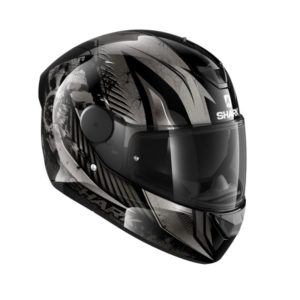 Casco Shark D-SKWAL 2 ATRAXX Black Anthracite Silver