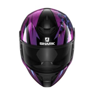 Casco Shark D-SKWAL 2 ATRAXX Black Violet Glitter