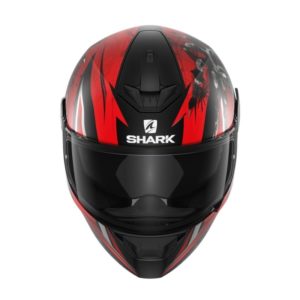 Casco Shark D-SKWAL 2 ATRAXX Mat Black Red Anthracite