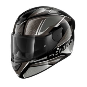 Casco Shark D-SKWAL 2 DAVEN Black Anthracite Silver