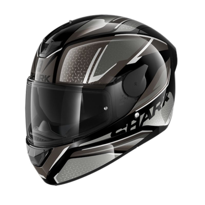 Casco Shark D-SKWAL 2 DAVEN Black Anthracite Silver