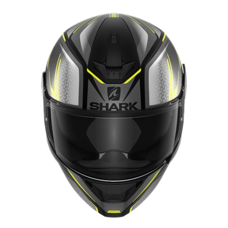 Casco Shark D-SKWAL 2 DAVEN Mat Black Anthracite Yellow