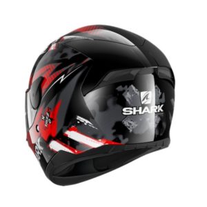 Casco Shark D-SKWAL 2 PENXA Black Red Anthracite