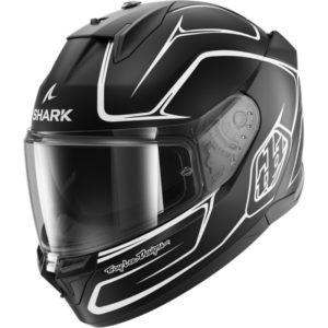 CASCO SHARK D-SKWAL 3 DRONE Mat Black White Black