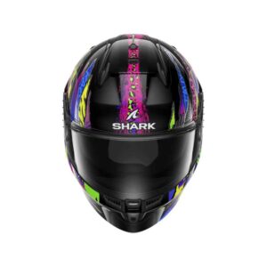 CASCO SHARK D-SKWAL 3 FAWN Black Violet Yellow