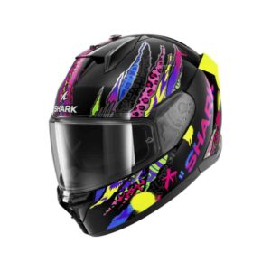 CASCO SHARK D-SKWAL 3 FAWN Black Violet Yellow