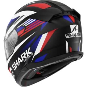 CASCO SHARK D-SKWAL 3 Firstlap Matte Black Blue Red
