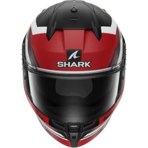 CASCO SHARK D-SKWAL 3 Firstlap Matte Black Red Green