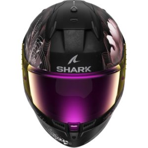 CASCO SHARK D-SKWAL 3 Mayfer Matte Black Violet Gold