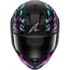 CASCO SHARK D-SKWAL 3 REPTAIA Mat Black Cameleon Black