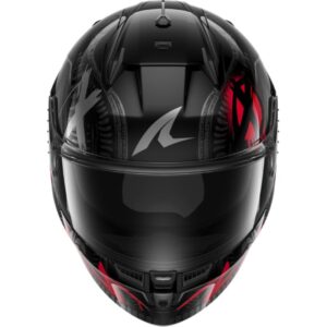 CASCO SHARK D-SKWAL 3 SHIEVER Black Anthracite Red