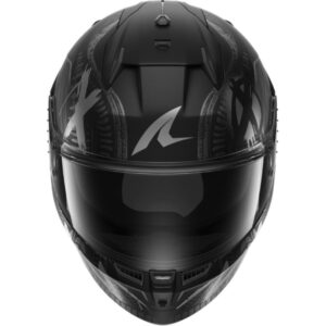 CASCO SHARK D-SKWAL 3 SHIEVER Mat Black Anthracite Silver