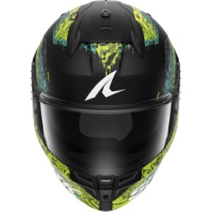 CASCO SHARK D-SKWAL 3 SPEED-VIB Mat Black Green Blue