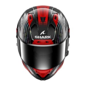 CASCO SHARK AERON EDGY Carbon Red Chrom