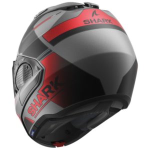 Casco Shark EVO GT TEKLINE MAT Anthracite Chrom Red