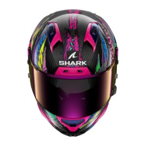 CASCO SHARK AERON FAWN Carbon Violet Yellow