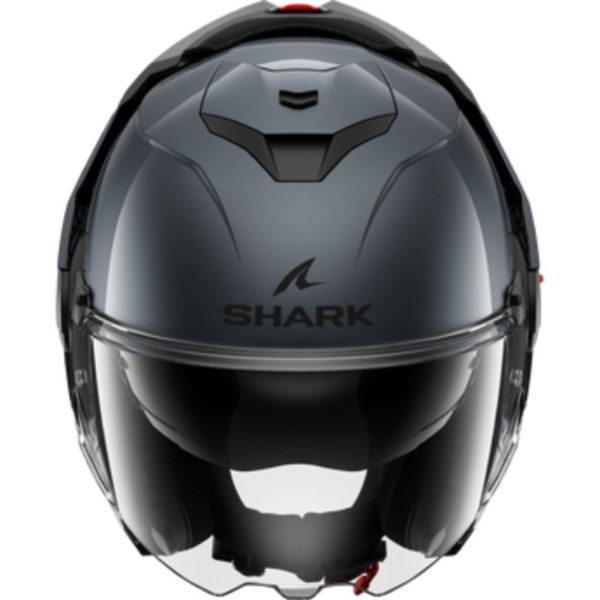 Casco Shark OXO BLANK Gun Metal