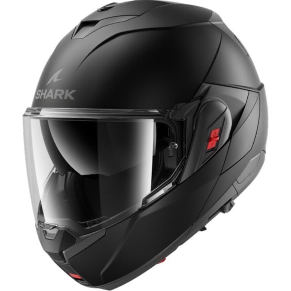 Casco Shark OXO BLANK Mat Black Mat