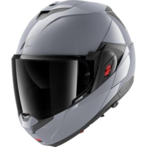 Casco Shark OXO DARK SHADOW Gun Silver