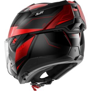 CASCO SHARK OXO MEKARIUM Black Chrom Red