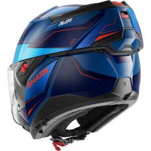 CASCO SHARK OXO MEKARIUM Blue Chrom Orange
