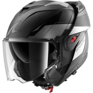 CASCO SHARK OXO MEKARIUM Mat Anthracite Chrom Black