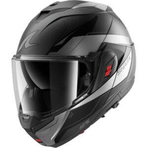 CASCO SHARK OXO MEKARIUM Mat Anthracite Chrom Black