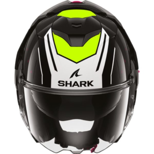 Casco Shark OXO RYDGER Black White Yellow