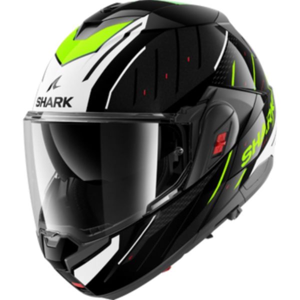 Casco Shark OXO RYDGER Black White Yellow