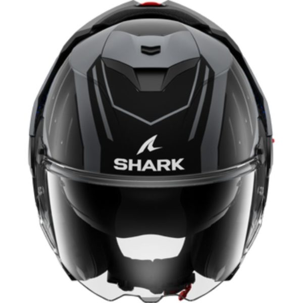 Casco Shark OXO RYDGER Mat Anthracite Blue Black