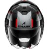 Casco Shark OXO SIKTER Black Chrom Silver - Imagen 3