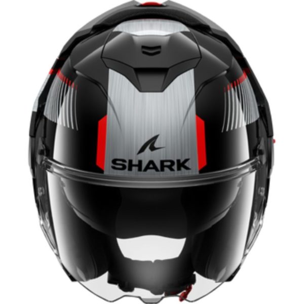 Casco Shark OXO SIKTER Black Chrom Silver