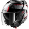 Casco Shark OXO SIKTER Black Chrom Silver - Imagen 2