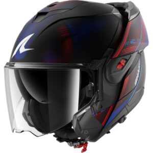 CASCO SHARK OXO SPEED-TECH Mat Black Blue Red